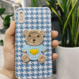 قاب پارچه ای طرح خرس مناسب برای گوشی آیفون x/xs