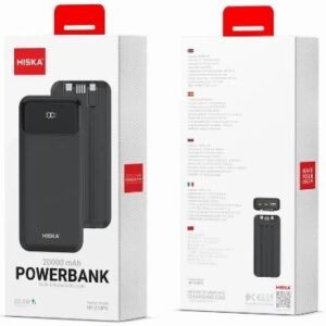 پاوربانک هیسکا مدل HP-218PD ظرفیت 20000 میلی آمپر ساعت